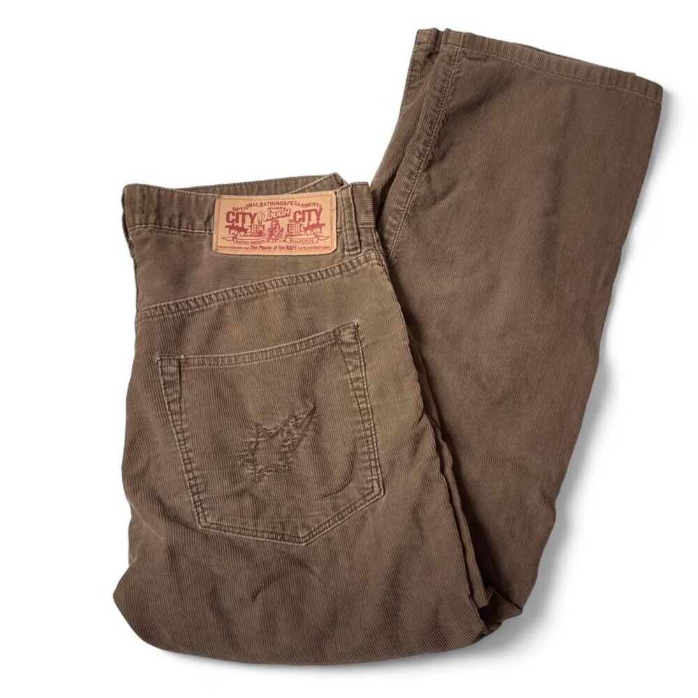 (2005-2008) BAPE STA Corduroy Pants - Brown - M